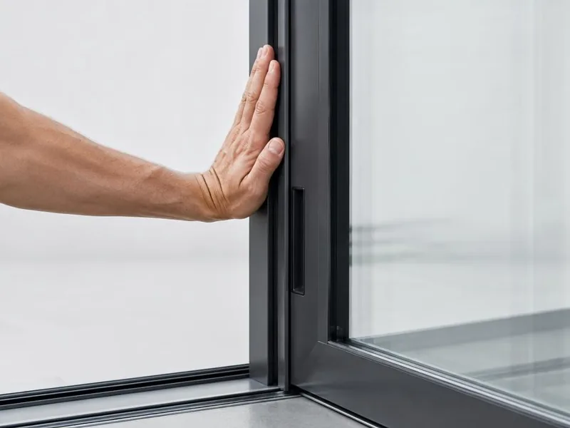 Difficile à glisser — réparation porte coulissante Difficile à glisser